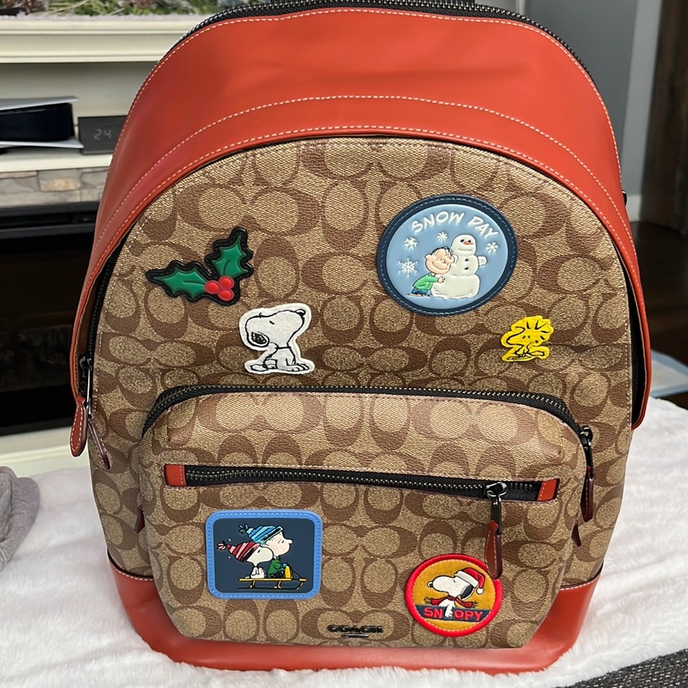 Coach Snoopy backpack CE487